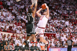 Photos from IU basketball’s 77-64 loss to Michigan State at Simon Skjodt Assembly Hall.