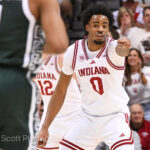 Photos from IU basketball’s 77-64 loss to Michigan State at Simon Skjodt Assembly Hall.