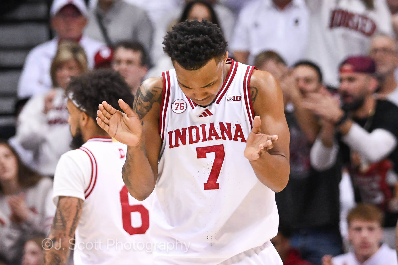 Photos from IU basketball’s 77-64 loss to Michigan State at Simon Skjodt Assembly Hall.