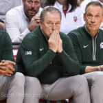 Photos from IU basketball’s 77-64 loss to Michigan State at Simon Skjodt Assembly Hall.