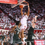 Photos from IU basketball’s 77-64 loss to Michigan State at Simon Skjodt Assembly Hall.