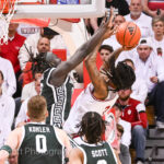 Photos from IU basketball’s 77-64 loss to Michigan State at Simon Skjodt Assembly Hall.