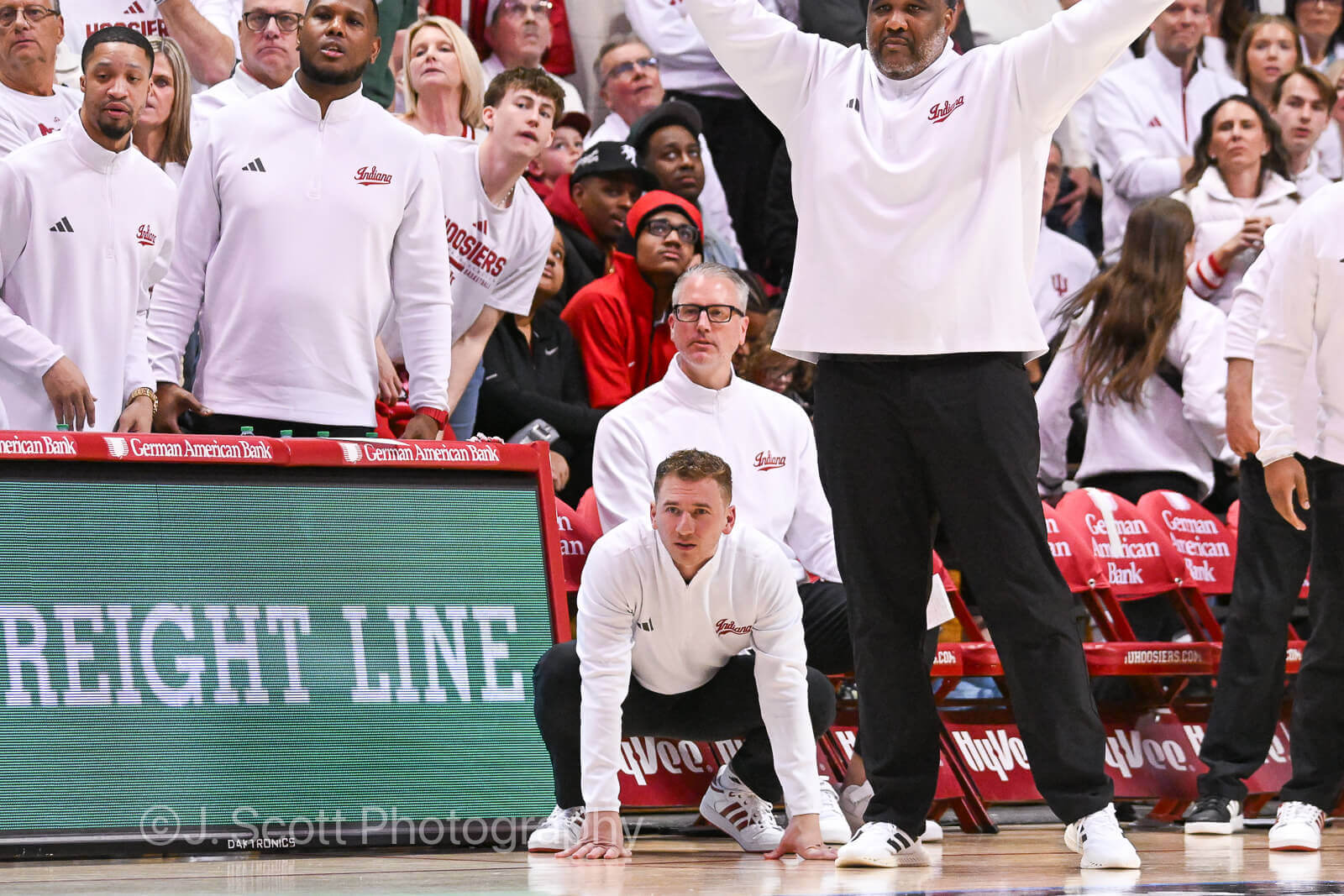 Photos from IU basketball’s 77-64 loss to Michigan State at Simon Skjodt Assembly Hall.