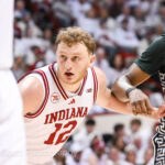Photos from IU basketball’s 77-64 loss to Michigan State at Simon Skjodt Assembly Hall.