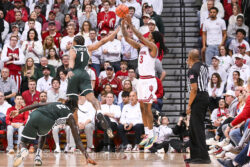 Photos from IU basketball’s 77-64 loss to Michigan State at Simon Skjodt Assembly Hall.