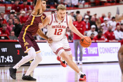 Photos from IU basketball's 77-47 win against Minnesota at Simon Skjodt Assembly Hall.