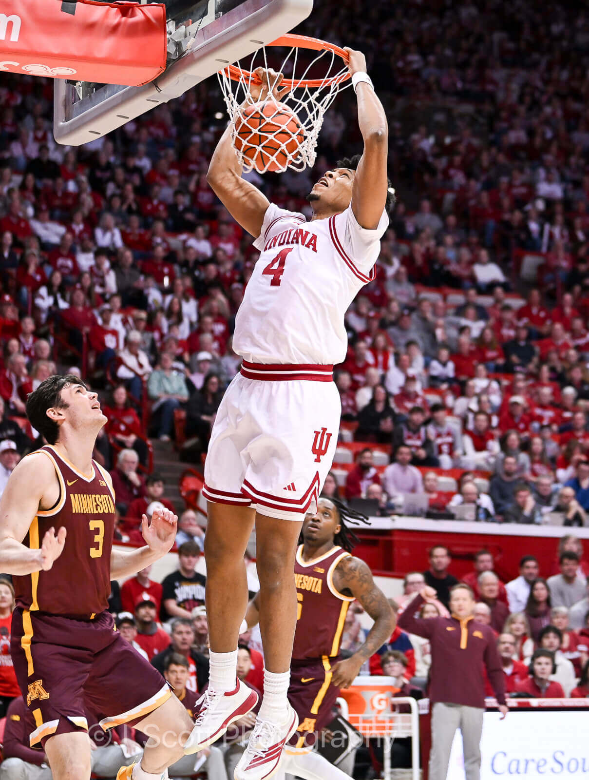 Photos from IU basketball's 77-47 win against Minnesota at Simon Skjodt Assembly Hall.