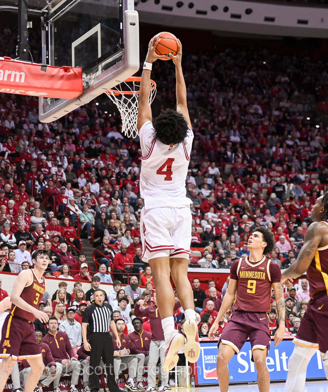 Photos from IU basketball's 77-47 win against Minnesota at Simon Skjodt Assembly Hall.