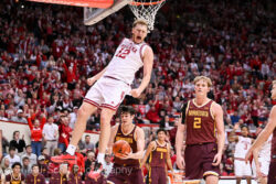 Photos from IU basketball's 77-47 win against Minnesota at Simon Skjodt Assembly Hall.