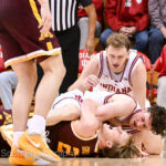 Photos from IU basketball's 77-47 win against Minnesota at Simon Skjodt Assembly Hall.