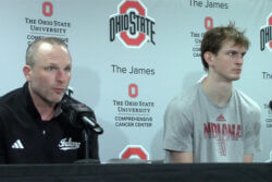 Darian DeVries after Ohio State loss.