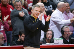 Michigan coach Dusty May.