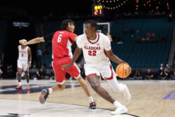 Alabama transfer Aiden Sherrell.