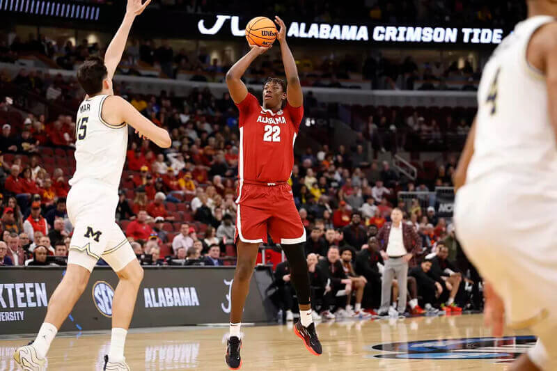 Alabama big man Aiden Sherrell.