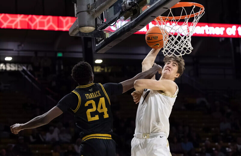Colorado transfer forward Sebastian Rancik.