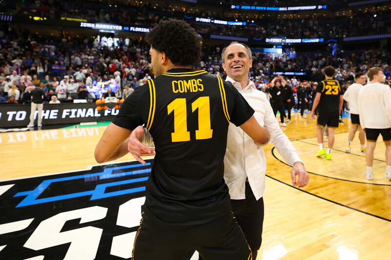 Iowa coach Ben McCollum.