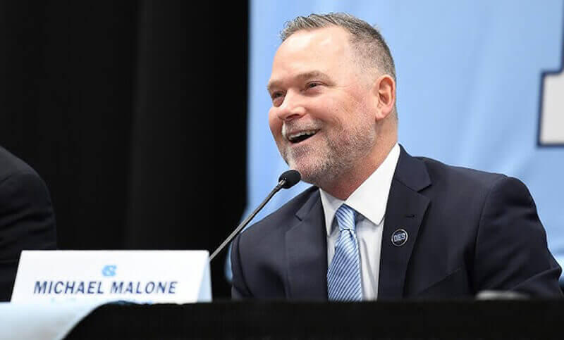 North Carolina coach Mike Malone.