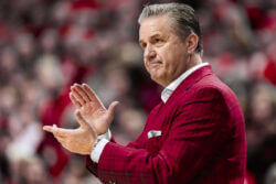 Arkansas coach John Calipari.
