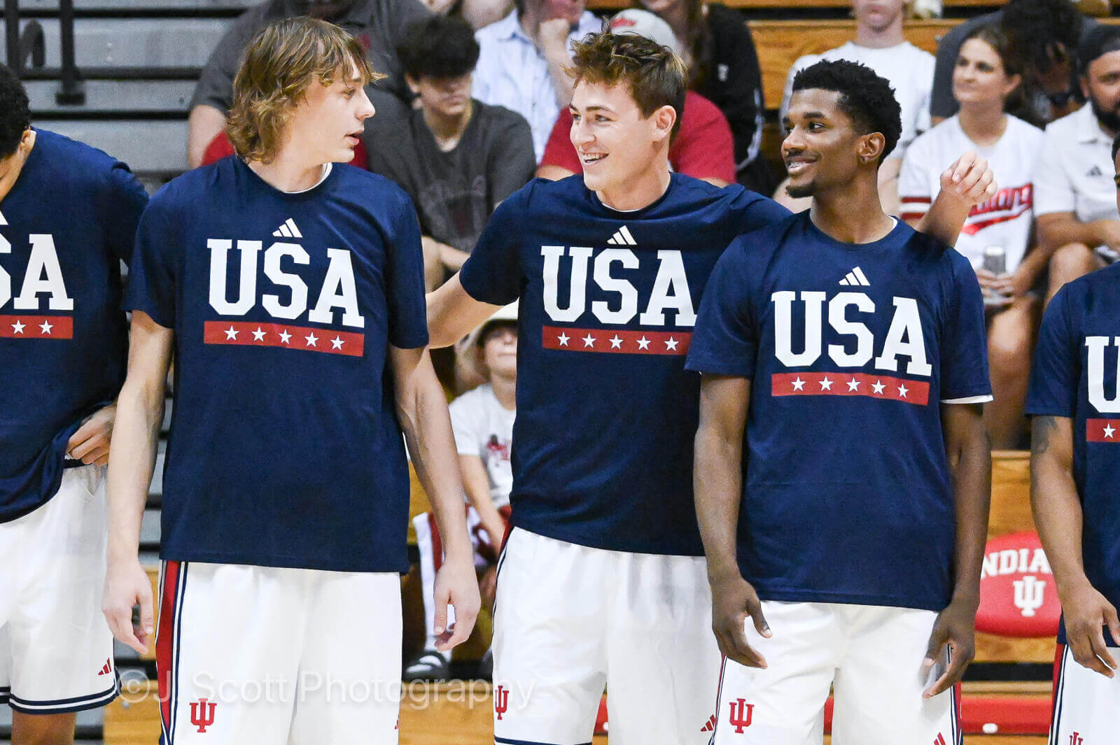 Photos from IU's exhibition win at Assembly Hall.
