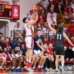 Photos from IU's exhibition win at Assembly Hall.