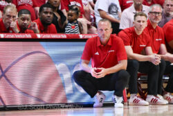 Photos from IU's exhibition win at Assembly Hall.
