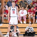 Photos from IU's exhibition win at Assembly Hall.