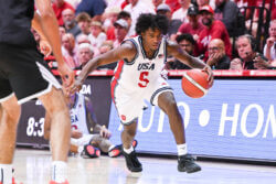 Photos from IU's exhibition win at Assembly Hall.