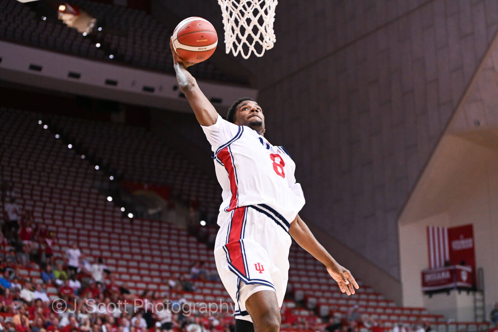 Photos from IU's exhibition win at Assembly Hall.