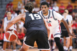 Photos from IU's exhibition win at Assembly Hall.