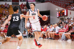 Photos from IU's exhibition win at Assembly Hall.