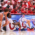 Photos from IU's exhibition win at Assembly Hall.