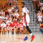 Photos from IU's exhibition win at Assembly Hall.