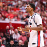 Photos from IU's exhibition win at Assembly Hall.