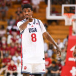 Photos from IU's exhibition win at Assembly Hall.