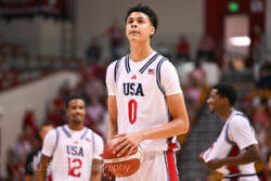 Photos from IU's exhibition win at Assembly Hall.