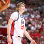 Photos from IU's exhibition win at Assembly Hall.