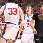 Photos from IU's exhibition win at Assembly Hall.