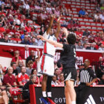 Photos from IU's exhibition win at Assembly Hall.
