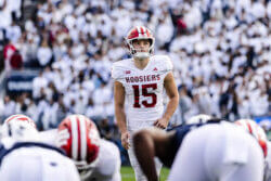 IU football kicker Nico Radicic.