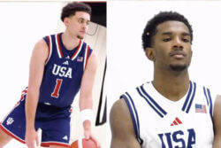 IU basketball's "USA" uniforms for the FISU America Games.