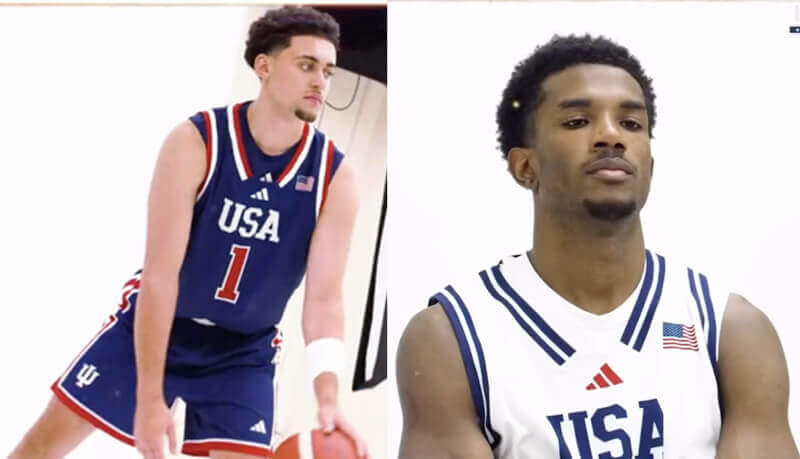 IU basketball's "USA" uniforms for the FISU America Games.