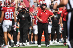 Curt Cignetti on the sidelines against North Texas.