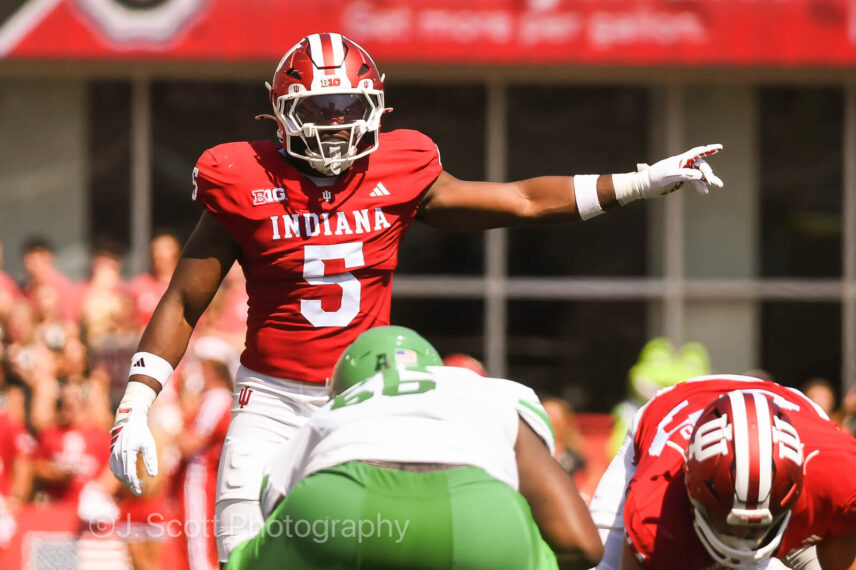Photos from IU football's 52-16 win against North Texas at Memorial Stadium.