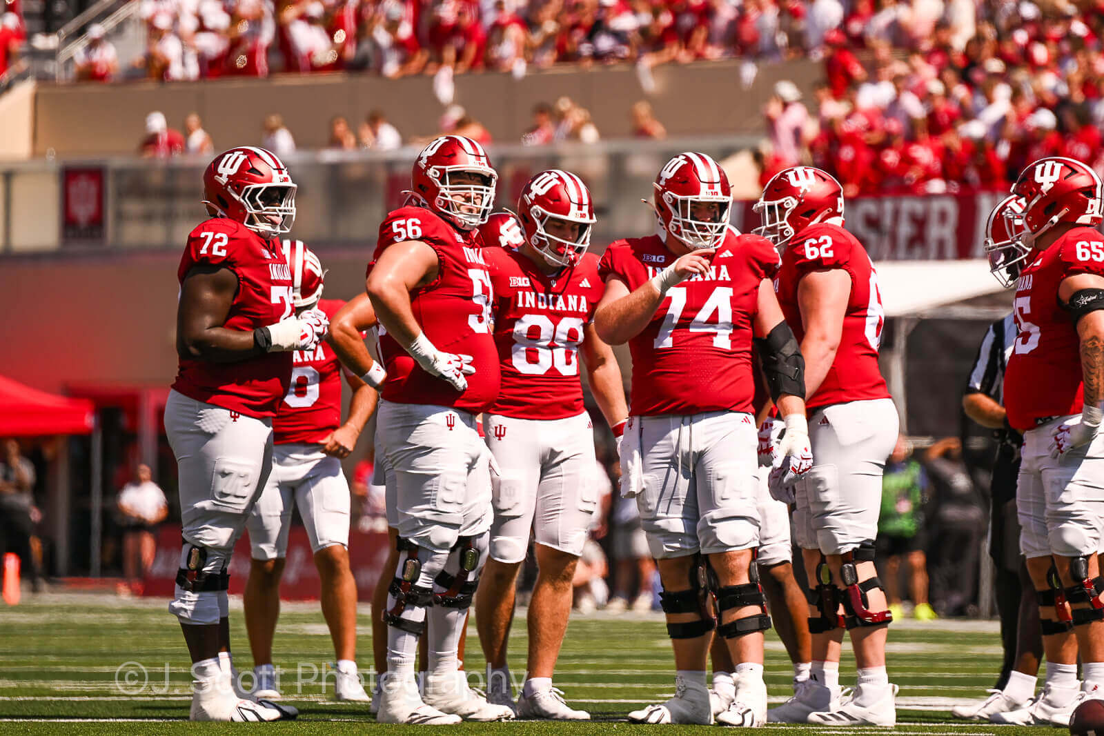 Photos from IU football's 52-16 win against North Texas at Memorial Stadium.