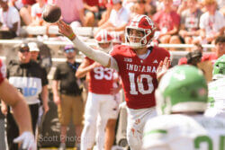 Photos from IU football's 52-16 win against North Texas at Memorial Stadium.