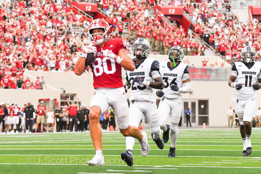 Photos from IU football's 55-0 win against Howard at Memorial Stadium.