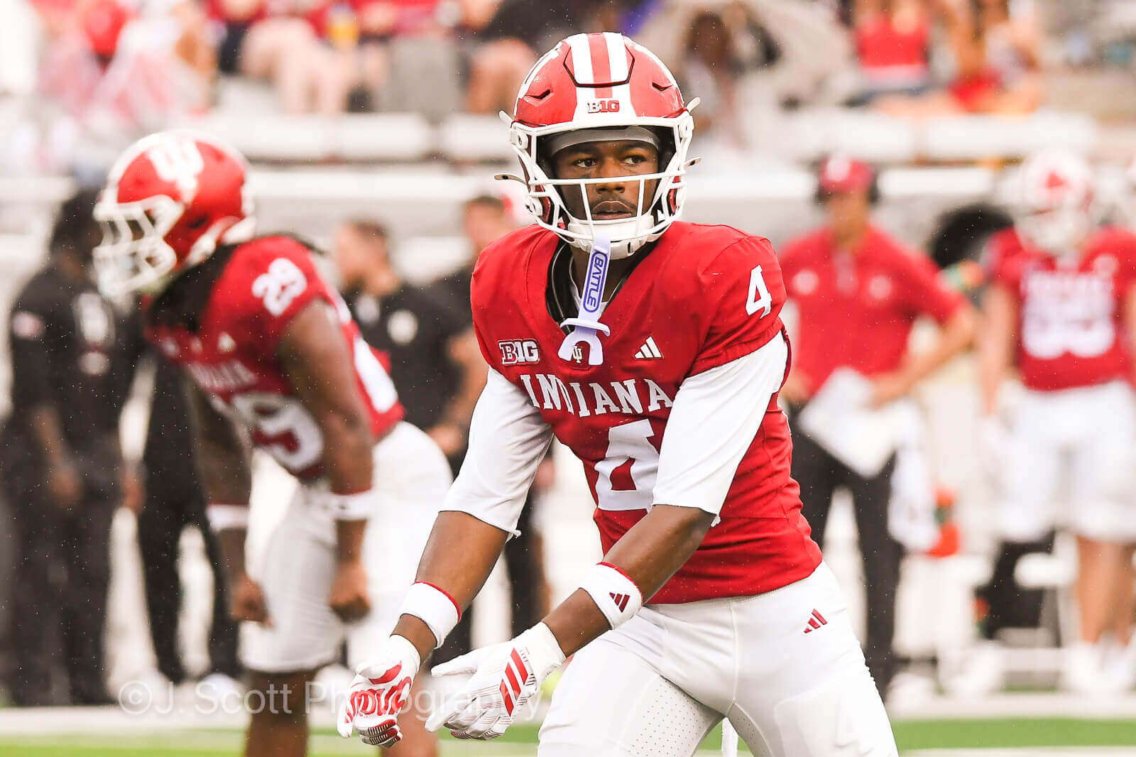 Photos from IU football's 55-0 win against Howard at Memorial Stadium.