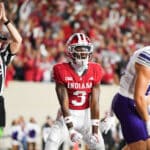 Photos from IU football vs. Northwestern on September 25, 2026 at Memorial Stadium.