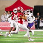 Photos from IU football vs. Northwestern on September 25, 2026 at Memorial Stadium.