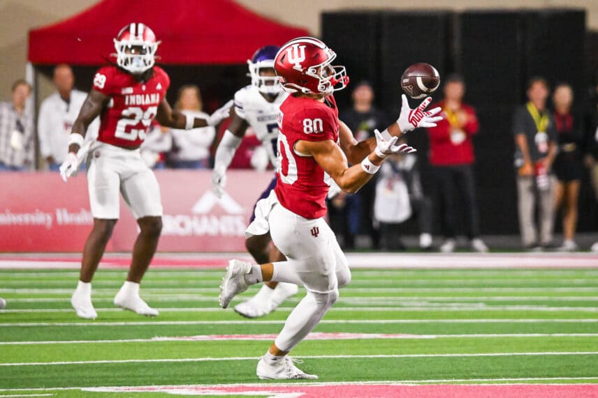 Photos from IU football vs. Northwestern on September 25, 2026 at Memorial Stadium.